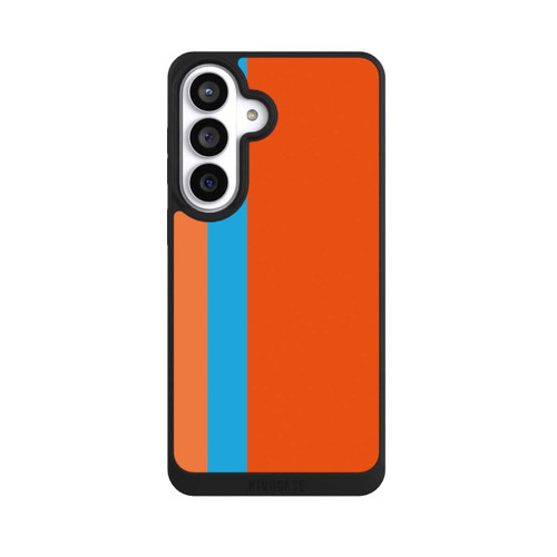 Samsung Galaxy S26+ NIVOpure Rayures Orange Bleu