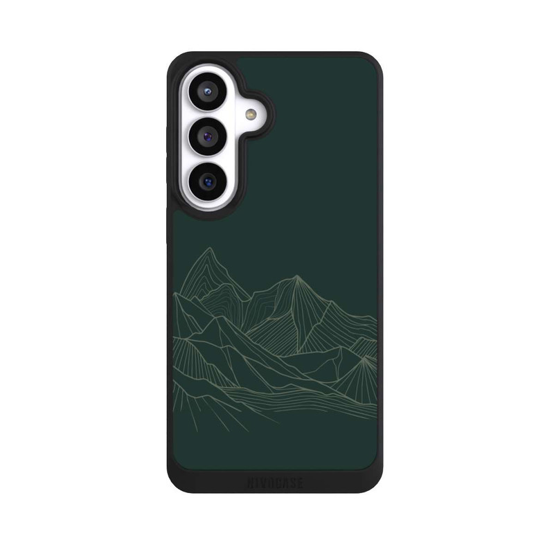 Galaxy S26+ NIVOpure Mountain Line Art Green