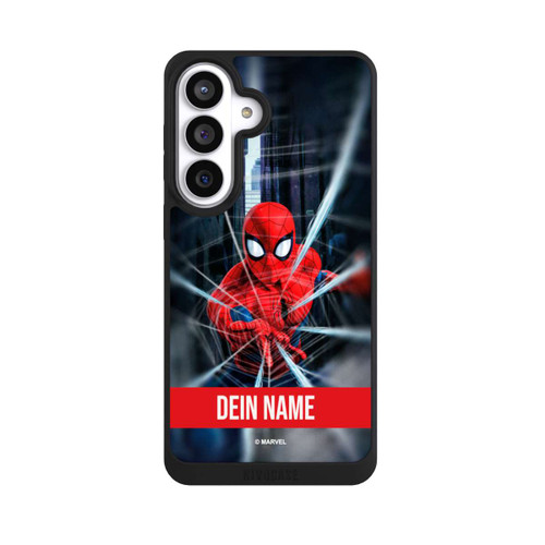 Samsung Galaxy S26+ NIVOpure Spiderman Webs in Action Personalisierbar