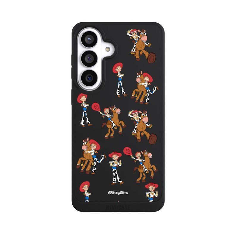Galaxy S26+ NIVOpure Toy Story 5 Jessie Cowboy Pattern Transparent