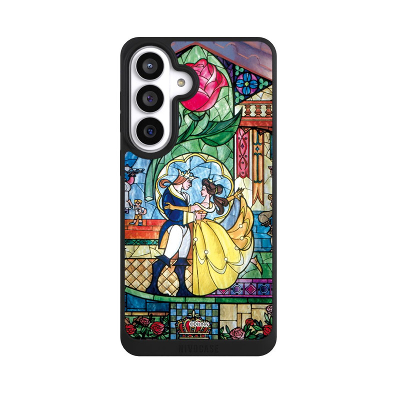 Galaxy S26+ NIVOpure Die Schöne und das Biest - Glasfenster