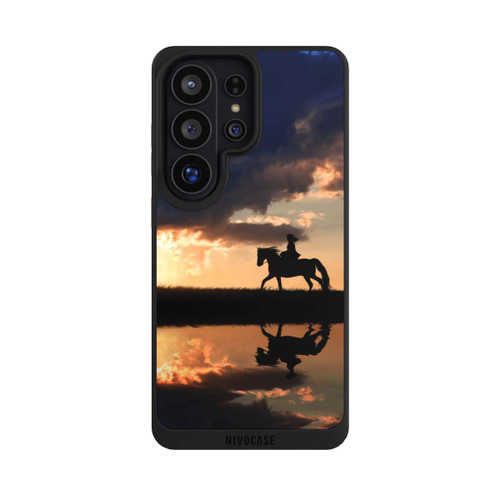 Samsung Galaxy S26 Ultra NIVOpure Ausritt im Sonnenuntergang