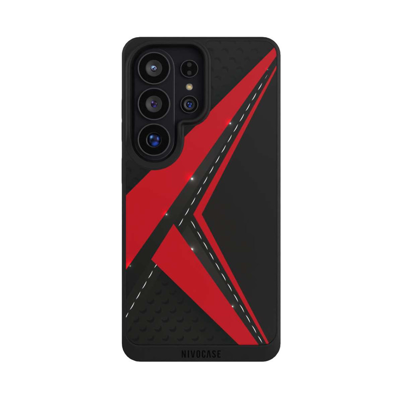 Galaxy S26 Ultra NIVOpure Carbon for Men - Red