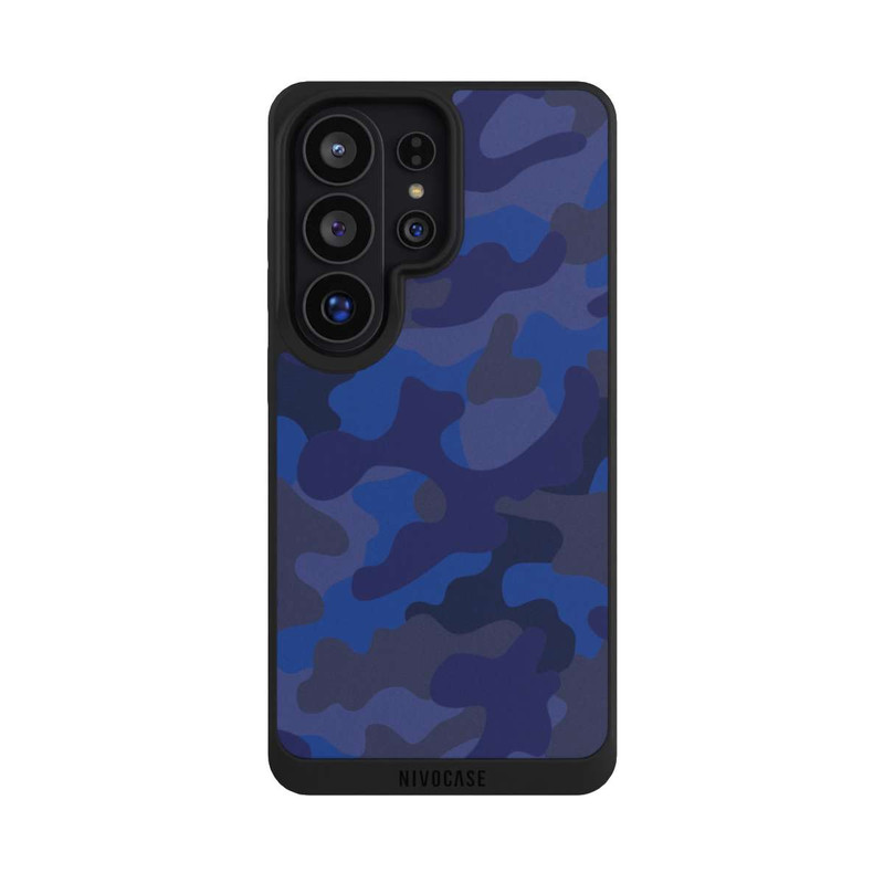 Galaxy S26 Ultra NIVOpure Camouflage Marineblau