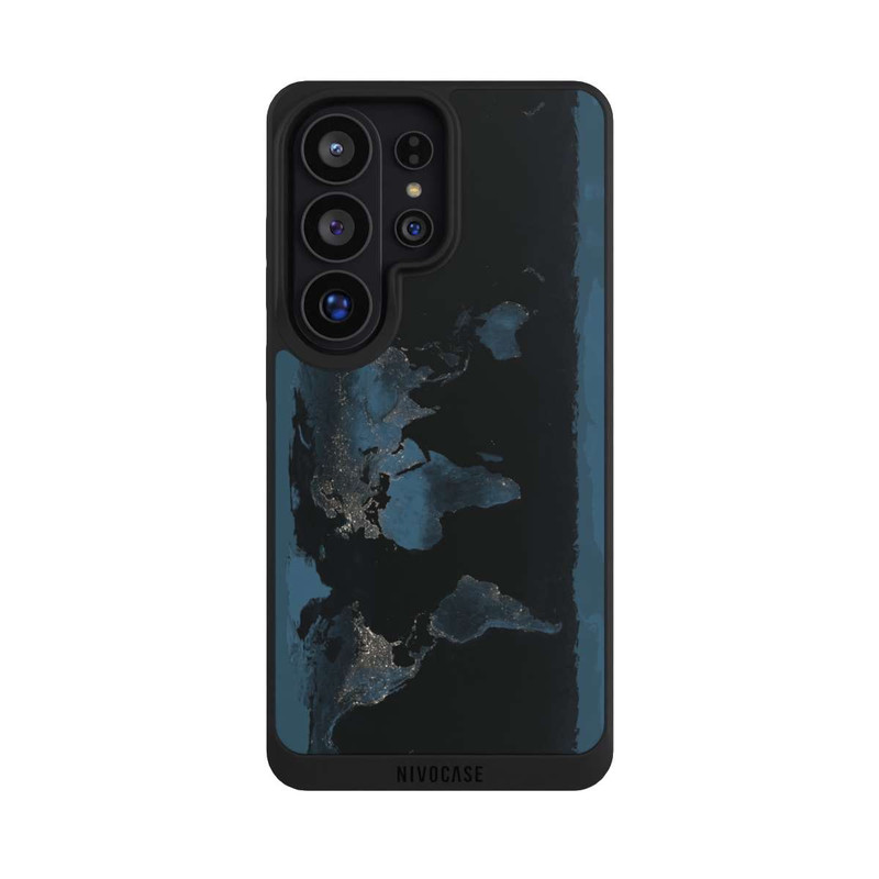 Galaxy S26 Ultra NIVOpure Nachtlichter Weltkarte
