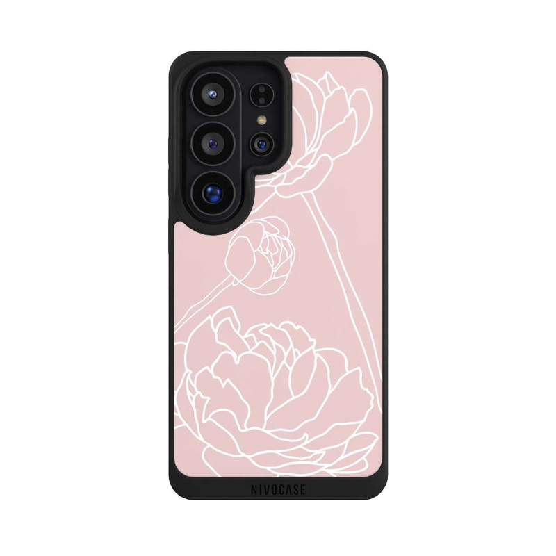 Galaxy S26 Ultra NIVOpure Blume auf Pink