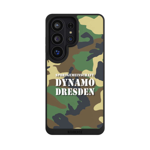 Samsung Galaxy S26 Ultra NIVOpure SGDD Camouflage Grün - Dynamo Dresden