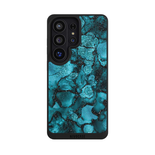 Samsung Galaxy S26 Ultra NIVOpure  Blauer Glitzerlook