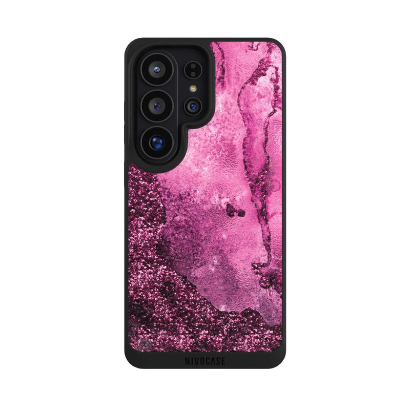 Galaxy S26 Ultra NIVOpure Pink Glitter Marble 2