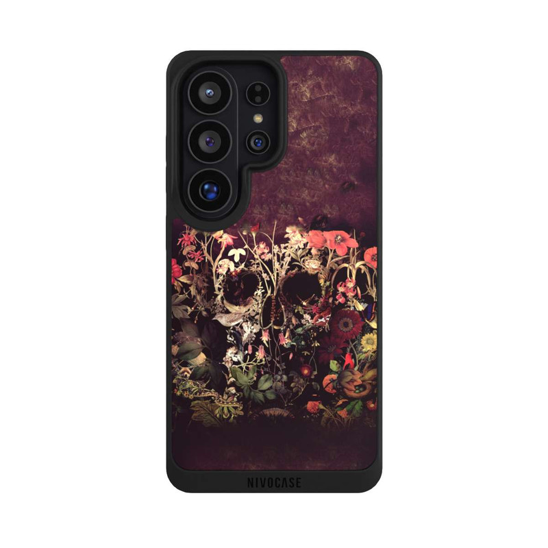 Galaxy S26 Ultra NIVOpure Crâne Fleurs Mortes