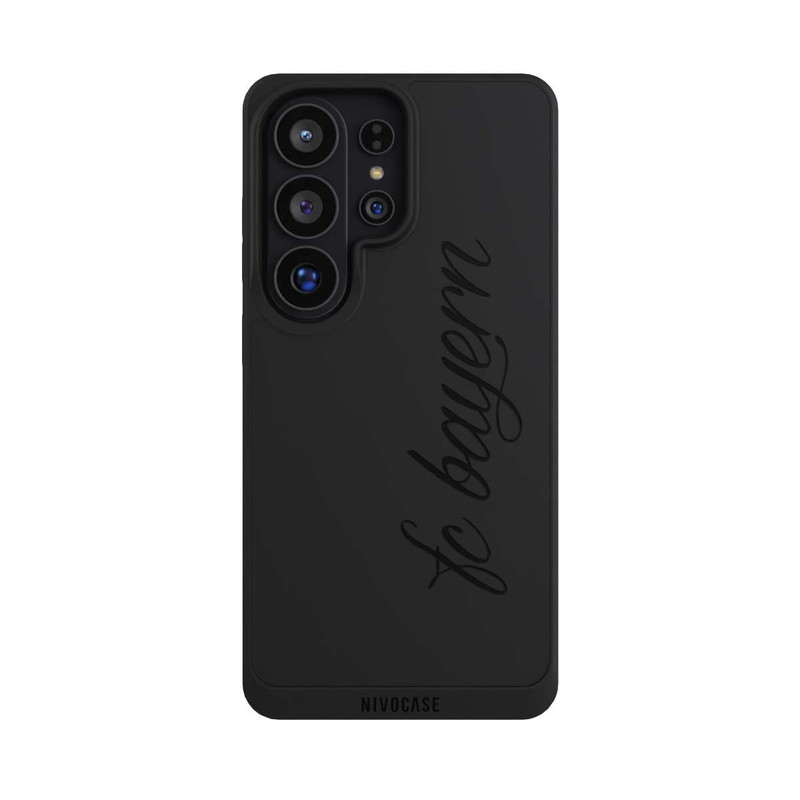 Galaxy S26 Ultra NIVOpure Schwarzes FCB Girlmotiv - ohne Hintergrund
