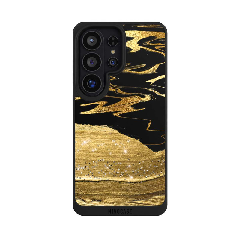 Galaxy S26 Ultra NIVOpure Marmoradern im Goldlook