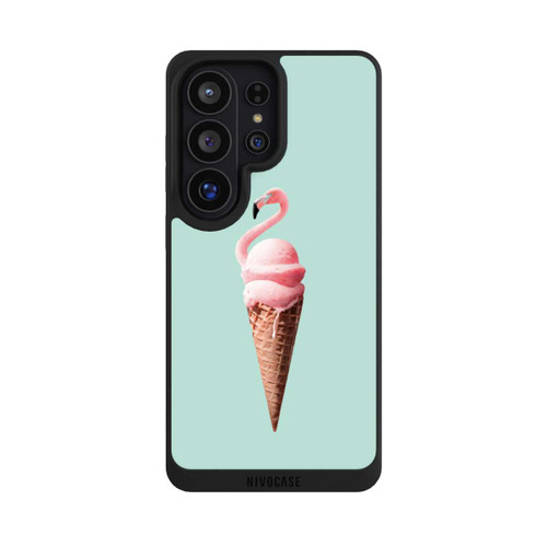 Samsung Galaxy S26 Ultra NIVOpure Flamingo ice cream
