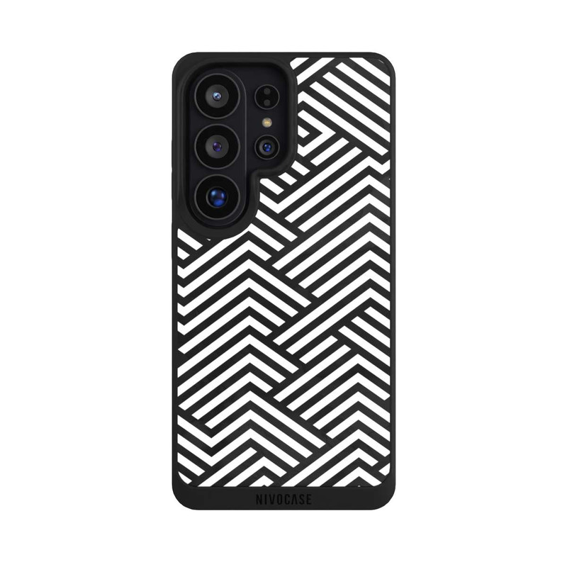 Galaxy S26 Ultra NIVOpure Schwarz und Weiß ZigZag