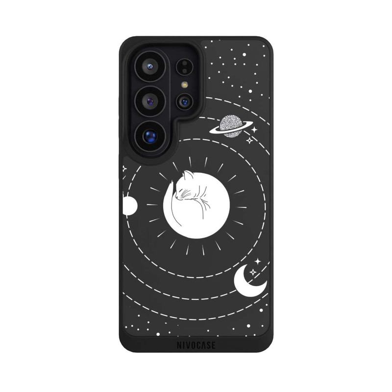 Galaxy S26 Ultra NIVOpure Katze und Mond