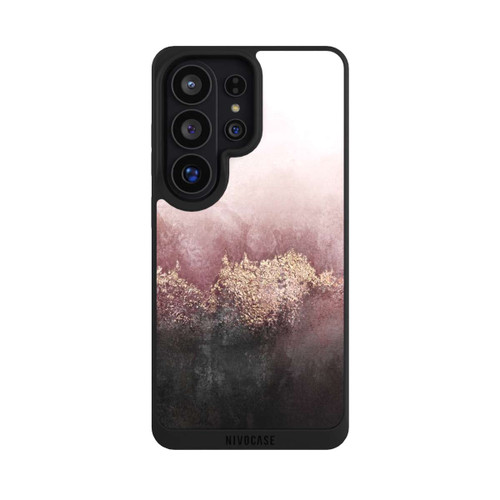 Samsung Galaxy S26 Ultra NIVOpure Pink Sky Dust Gold Print
