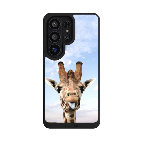 Samsung Galaxy S26 Ultra NIVOpure Giraffe auf der Straße