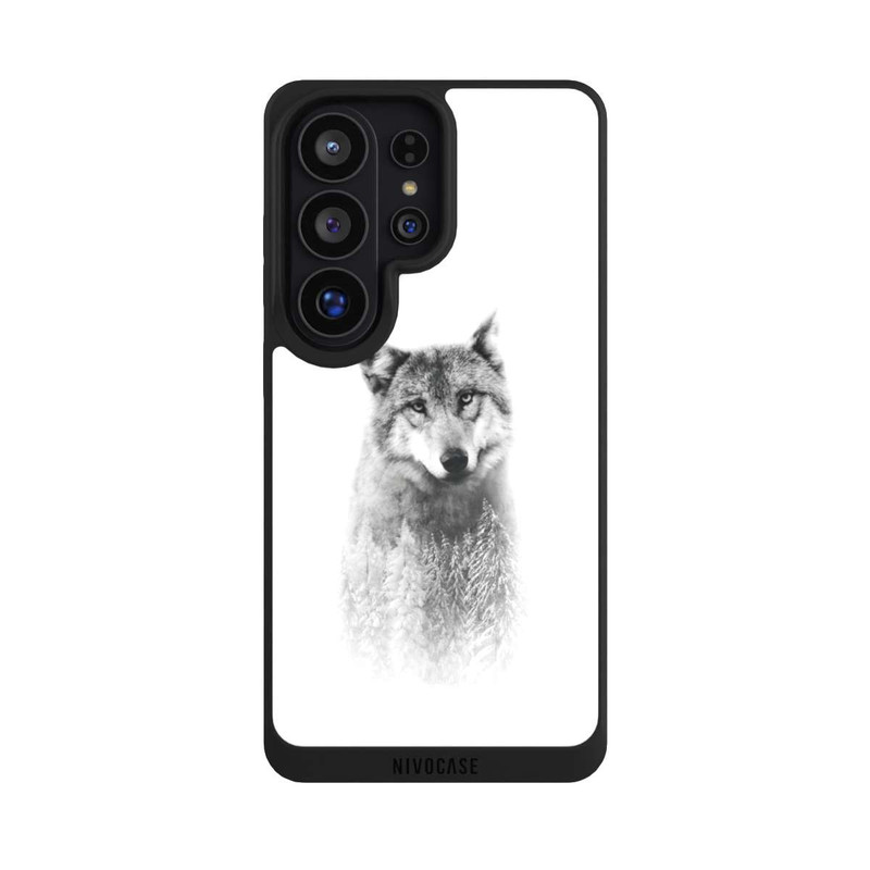 Galaxy S26 Ultra NIVOpure Le loup et la forêt