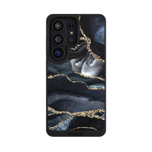 Samsung Galaxy S26 Ultra NIVOpure Dark marble gold Glitter look