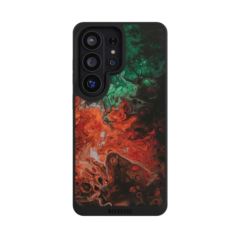 Galaxy S26 Ultra NIVOpure Bunte Öltextur