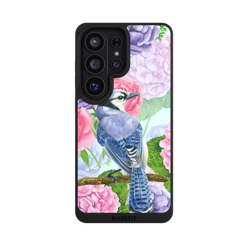 Samsung Galaxy S26 Ultra NIVOpure Blue Jay &amp; Flowers