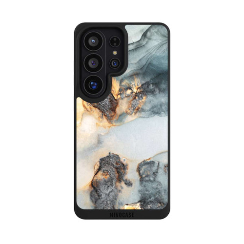 Samsung Galaxy S26 Ultra NIVOpure Tidal Waves Gold Print