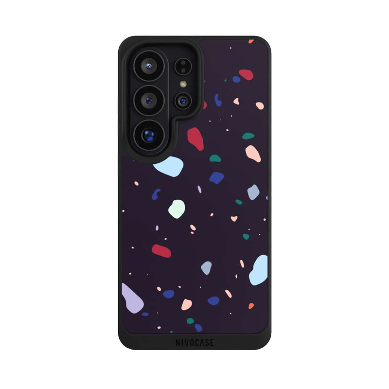 Galaxy S26 Ultra NIVOpure Moderner dunkel abgerundeter Terrazzo