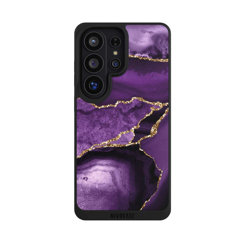 Galaxy S26 Ultra NIVOpure Marbre Violet Paysage
