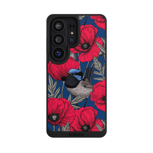 Samsung Galaxy S26 Ultra NIVOpure Fairy-wrens and poppies 2