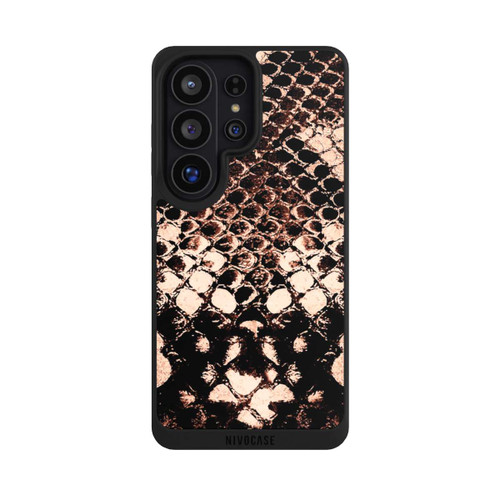 Samsung Galaxy S26 Ultra NIVOpure Rose gold snake print