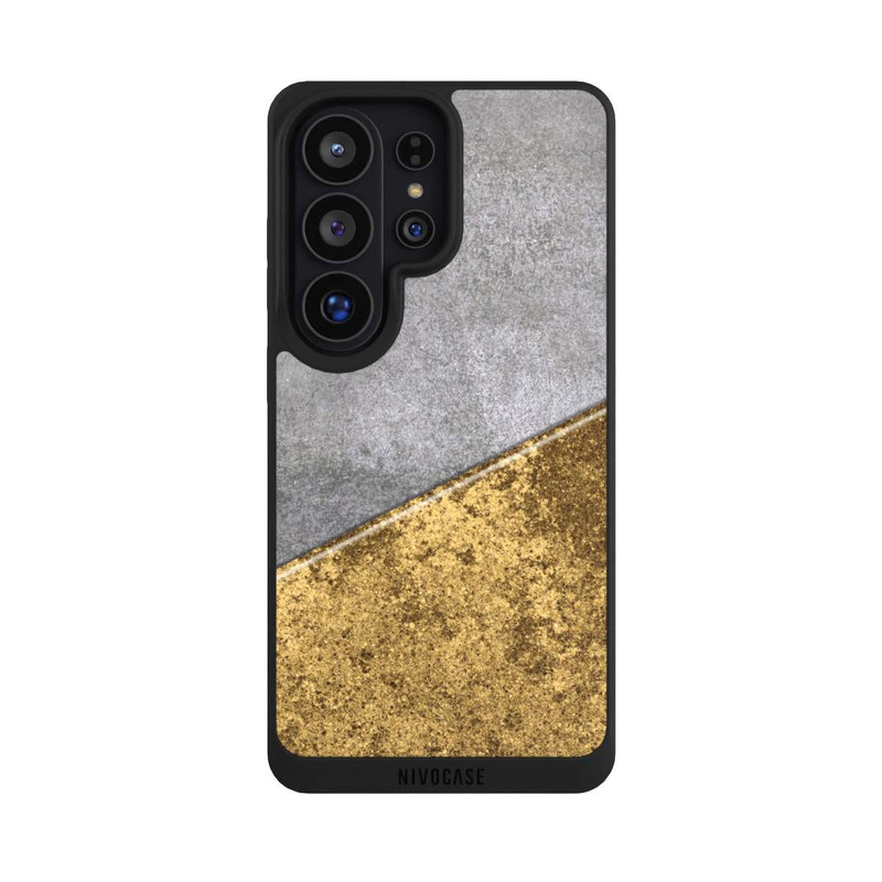 Galaxy S26 Ultra NIVOpure Beton und Goldlook