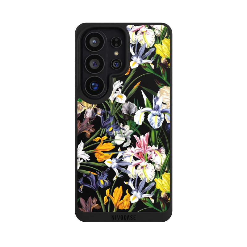 Galaxy S26 Ultra NIVOpure Fond d'écran de fleurs sauvages sombres