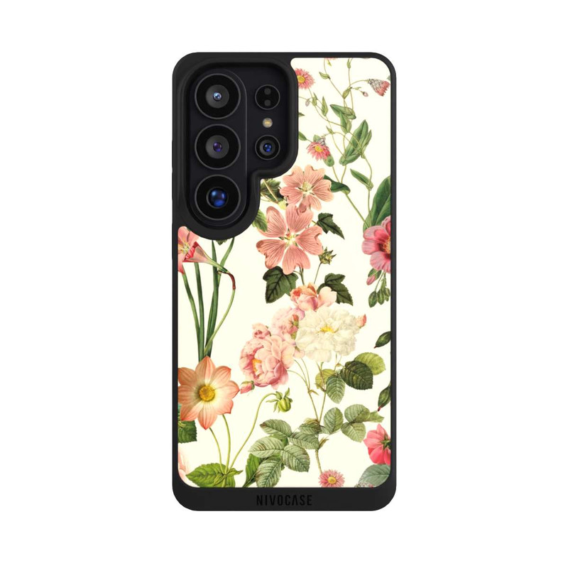 Galaxy S26 Ultra NIVOpure Wildblumen auf Hellgelb