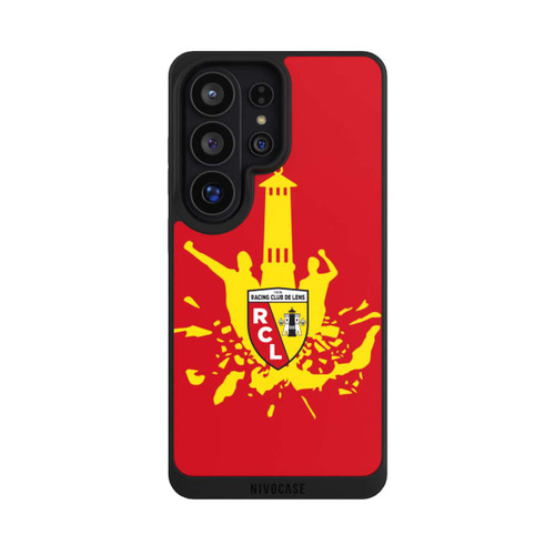 Samsung Galaxy S26 Ultra NIVOpure Tour RCL jaune sur rouge