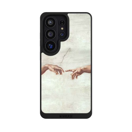 Samsung Galaxy S26 Ultra NIVOpure Hands of God and Adam by Michelangelo Buonarroti