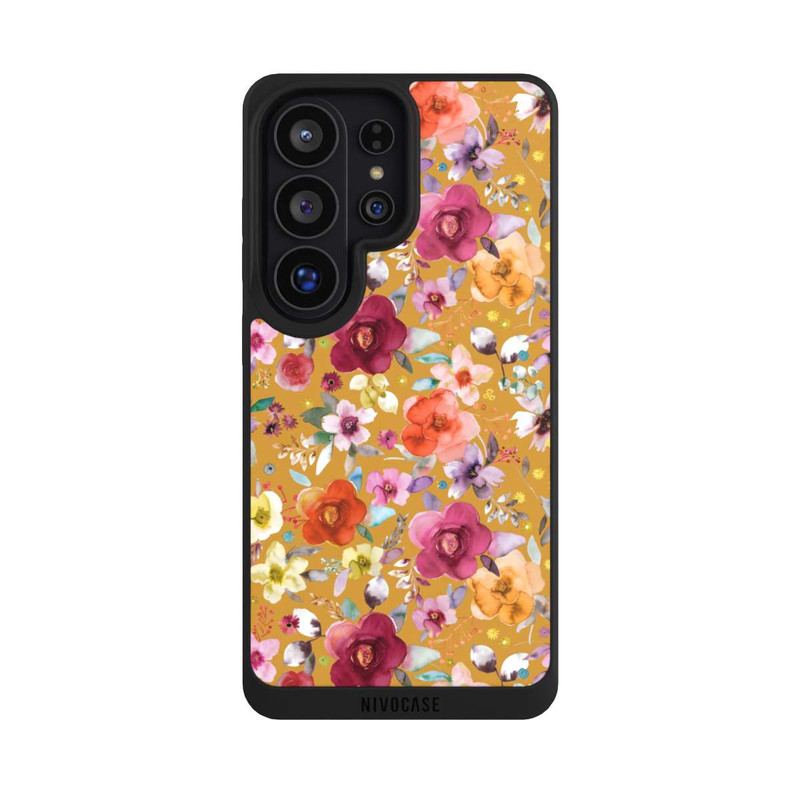Galaxy S26 Ultra NIVOpure Spring Floral Bouquets Mustard