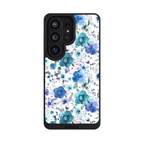 Samsung Galaxy S26 Ultra NIVOpure Winter Floral Bouquets Blue