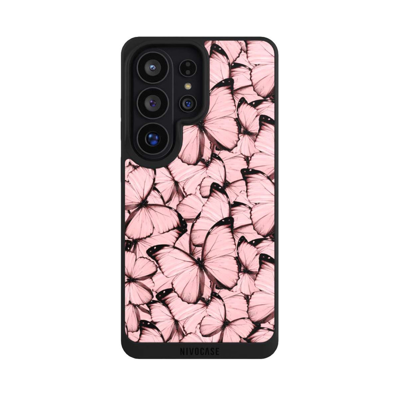 Galaxy S26 Ultra NIVOpure Rosa Schmetterling-Muster