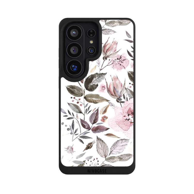 Galaxy S26 Ultra NIVOpure Aquarell braune Rosenblüten