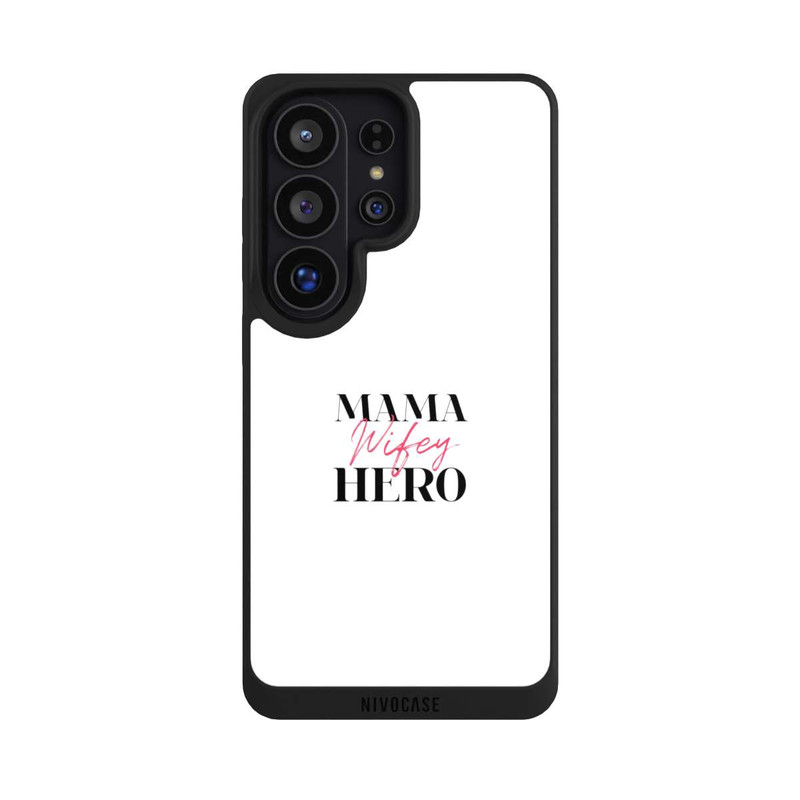 Galaxy S26 Ultra NIVOpure Mama Wifey Hero White