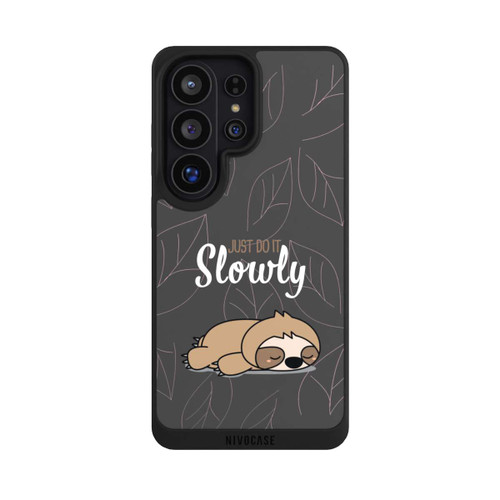 Samsung Galaxy S26 Ultra NIVOpure Just Do It Slowly Sloth Grey