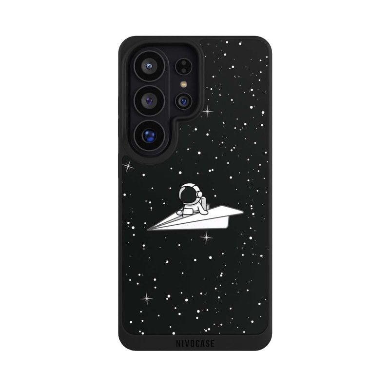 Galaxy S26 Ultra NIVOpure Astronaut Paper Plane Comic
