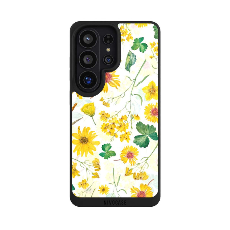 Galaxy S26 Ultra NIVOpure Gelbes Frühlingsmuster