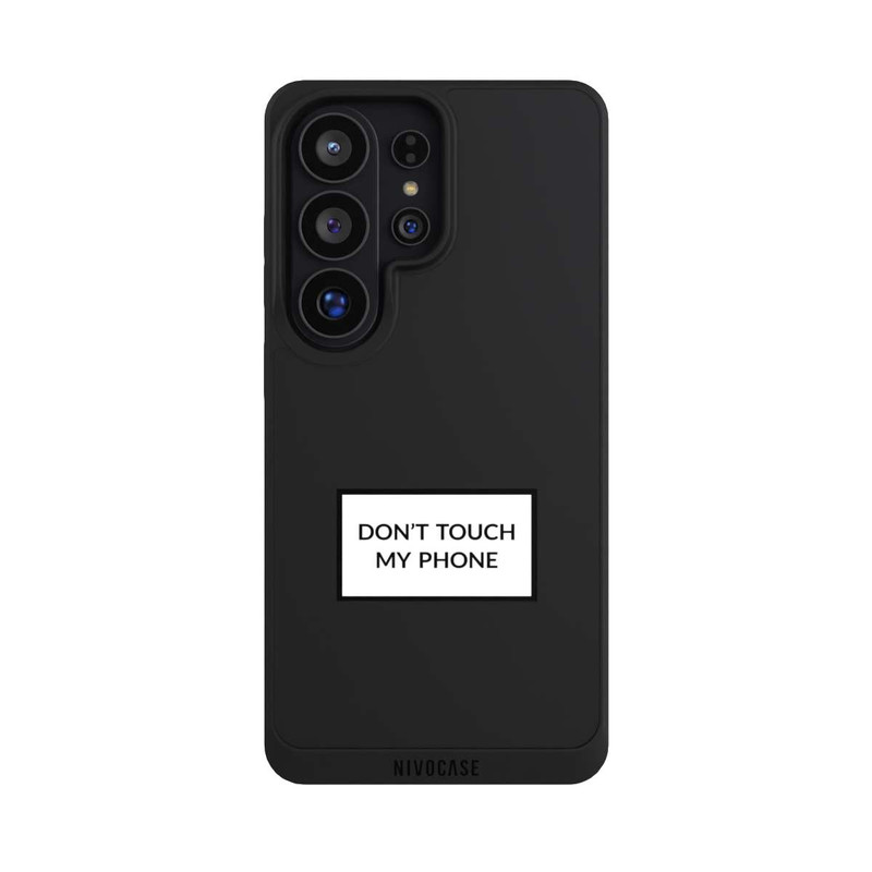 Galaxy S26 Ultra NIVOpure Do Not Touch My Phone Transparent