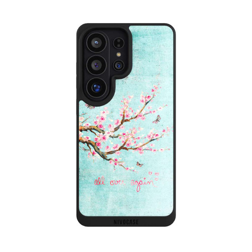 Samsung Galaxy S26 Ultra NIVOpure Kirschblütenbaummuster Blau