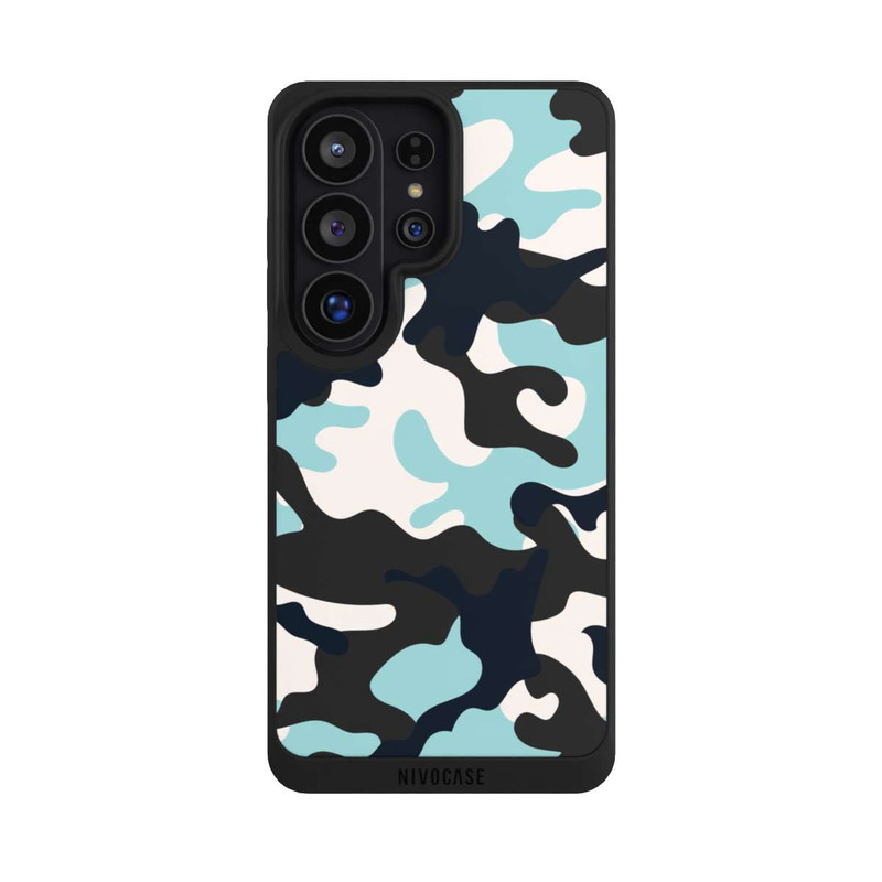 Galaxy S26 Ultra NIVOpure Blue Camouflage