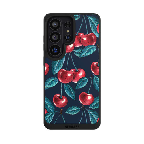 Samsung Galaxy S26 Ultra NIVOpure Cherries Dark Pattern