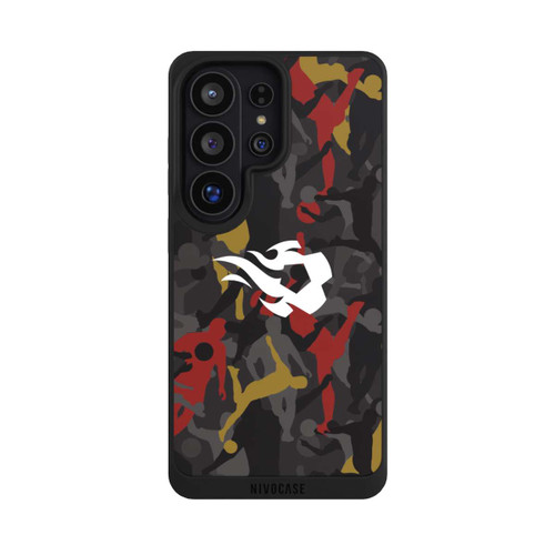 Samsung Galaxy S26 Ultra NIVOpure Belgian Red Flames Camouflage