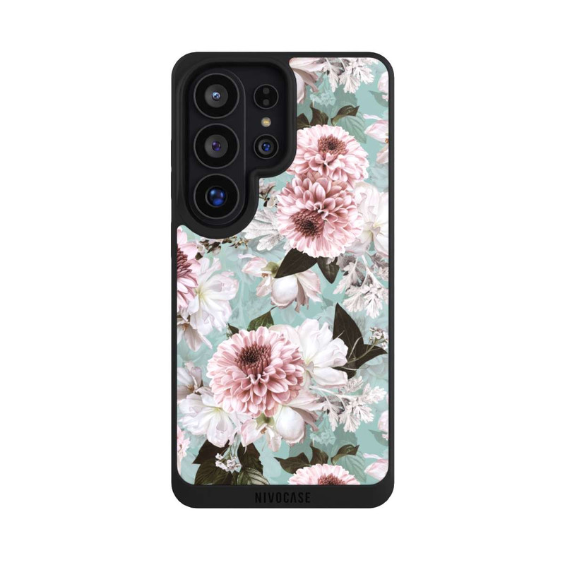 Galaxy S26 Ultra NIVOpure Fond des Fleurs Bleus Baroques