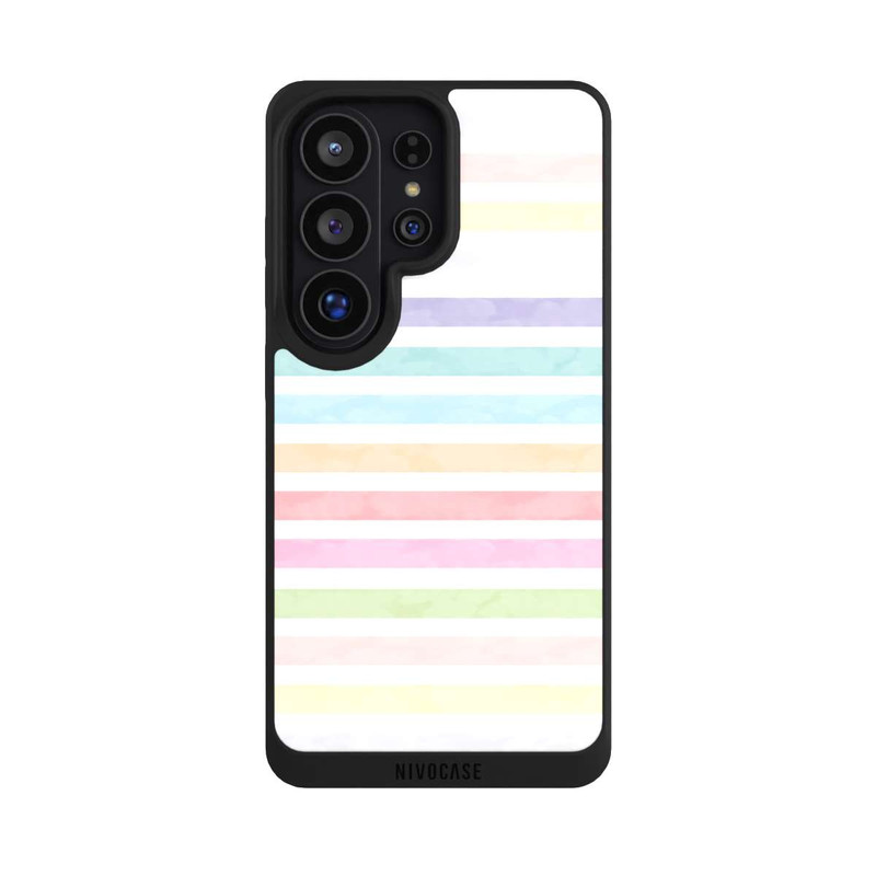 Galaxy S26 Ultra NIVOpure Regenbogenfarbene Streifen